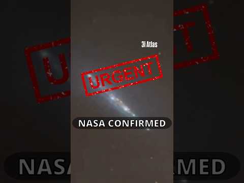 Comet ATLAS. The Uninvited Guest from the Stars! 🌌 #atlas  #space #ufo #nasa