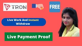 How To Earn Free TRX Without Investment 2022