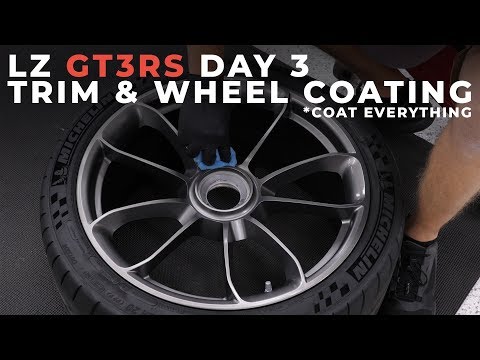 LZ GT3RS Detail Series: E7 - Trim and Wheel Coating