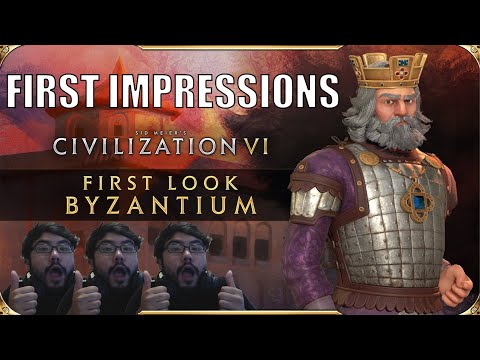 Civilization 6 - First Look: Byzantium | First Impressions!