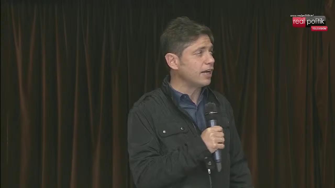 Kicillof dio un mensaje a los bonaerenses: "Voten con memoria y pensando en el futuro"