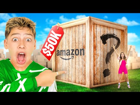 we Spent 50,000 on Amazon Mystery Boxes!