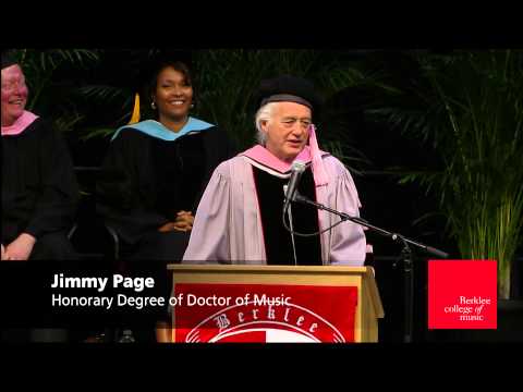 Jimmy Page, Geri Allen, Thara Memory, Valerie Simpson - 2014 Berklee Honorary Doctorates