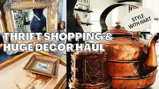 Thrift Shopping guide and HUGE decor haul!