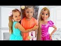Diana And New Rapunzel Doll