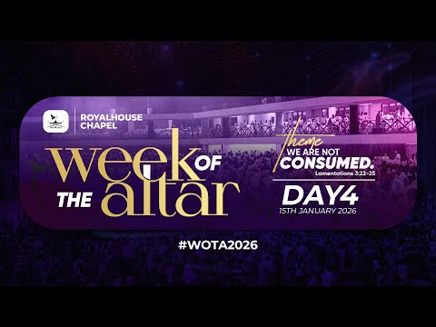 🔴 LIVE | Week of the Altar 2026 | Day 4 | 15. 01. 26 | #WOTA2026