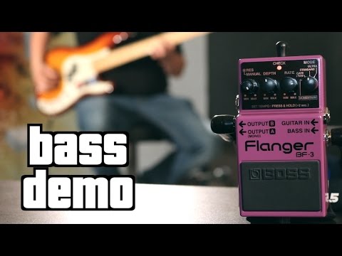 Boss BF-3 Flanger Bass Demo