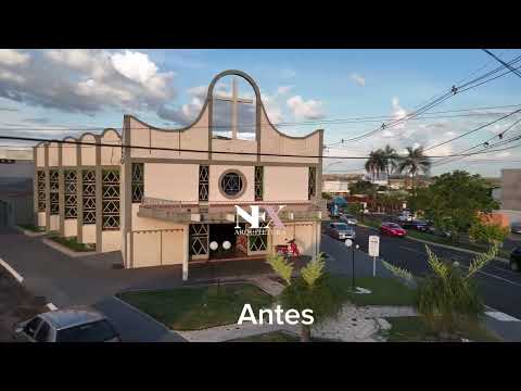 Igreja Cristo Redentor - Morrinhos GO| Por NEX Arquitetura 