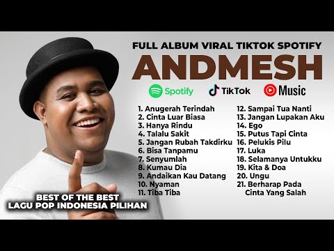 ANDMESH KAMALENG FULL ALBUM | LAGU PALING VIRAL FULL LIRIK TERBARU 2025 TIKTOK CINTA LUAR BIASA