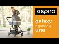 миниатюра 1 Видео о товаре Коляска прогулочная Espiro Galaxy 2021, Turquoise Island / Бирюзовый (05)