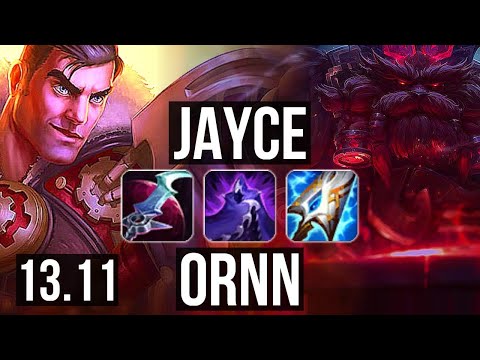 JAYCE vs ORNN (TOP) | 2/0/6 | KR Grandmaster | 13.11