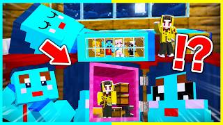 ママにバレずに24時間体に中に隠れまくるマインクラフト【まいくら / マインクラフト】