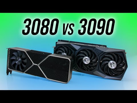 RTX 3080 vs 3090 - What Does 2x Price Get You?