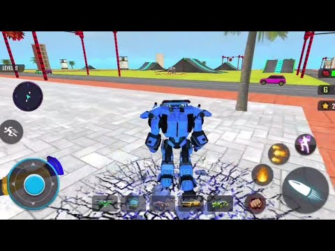 Crocodile Robot Car Transformer Games || Level 10 - Android Gameplay