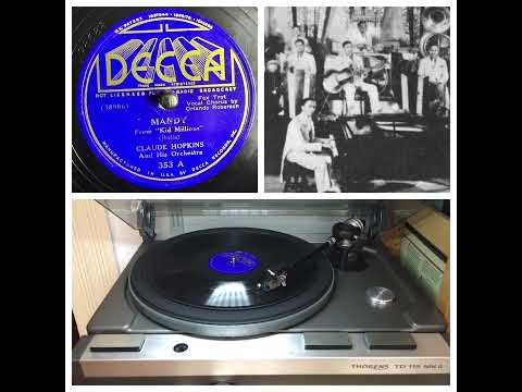CLAUDE HOPKINS And His Orchestra, v Orlando Roberson: Mandy, NYC 09.11.1934 (Decca 353) 