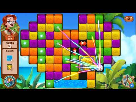 Lost Island Blast Adventure Level 287 - No Boosters