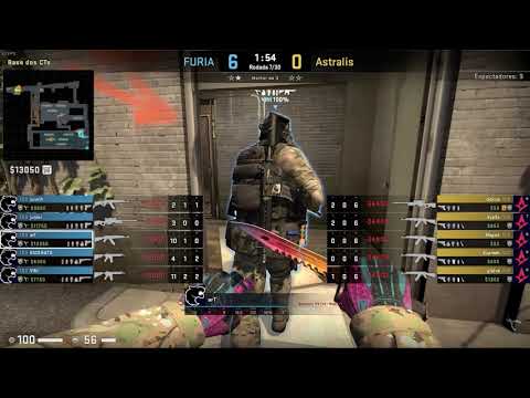 Pov arT (25/7) CS GO DEMO - TRAIN - 16 FURIA VS 2 ASTRALIS (ESL Pro League 09/04/2021)