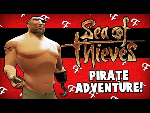 Sea Of Thieves: Pirate Ted Freestyle, Renzzi vs Brig, Ship Battle, Shark Attack! (Comedy Gaming)