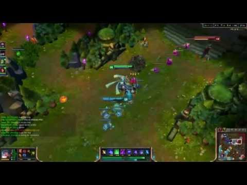 League of Legends  -  Sona vs Zed