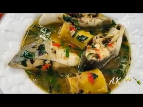 Pompano fish pepper soup// Amalachukwu’s kitchen
