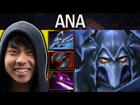 Sven Dota 2 Gameplay Ana with 18 Kills and Harpoon