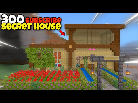 ANOP PLAYZ - I MADE NEW SECRET HOUSE IN MINECRAFT