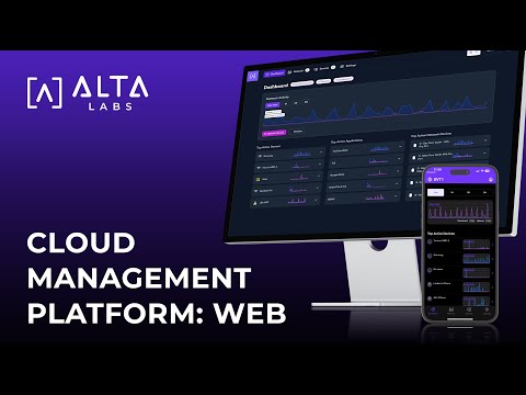 Cloud Management Platform: Web | Alta Labs