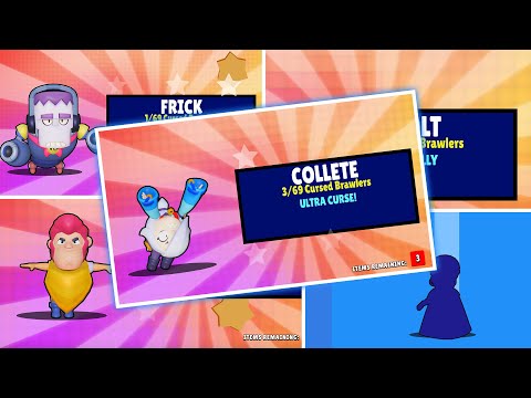 Unlocking Cursed Mixed Brawlers IN Brawl Stars!