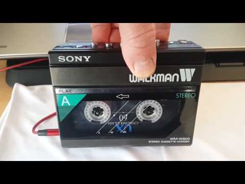 Sony Walkman wm-W800 Test Recorder A & B
