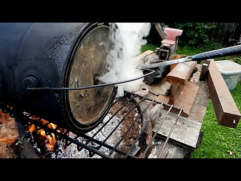 Making Charcloth In A Paint Can