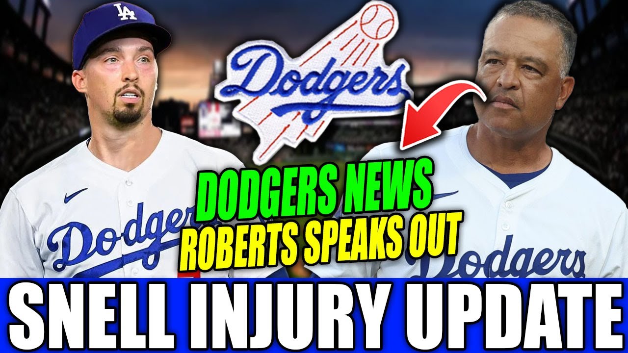 BLAKE SNELL INJURY UPDATE: DAVE ROBERTS DROPS BOMBSHELL NEWS!  DODGERS NEWS