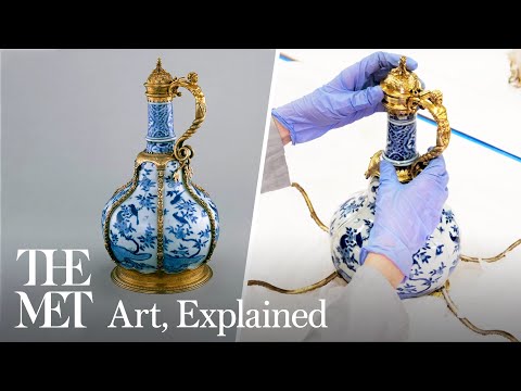How this English porcelain bottle mount embraces China with antiquity | Art, Explained