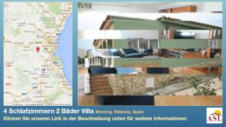 preview picture of video '4 Schlafzimmern 2 Bäder Villa zu verkaufen in Montroy, Valencia, Spain'