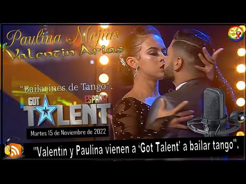 🕺💃 Valentín y Paulina Got Talent 8 España 2022 🥇 "Vienen a bailar tango".