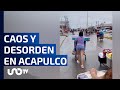 Acapulco, Guerrero, damnificados del huracán 'Otis' a su suerte
