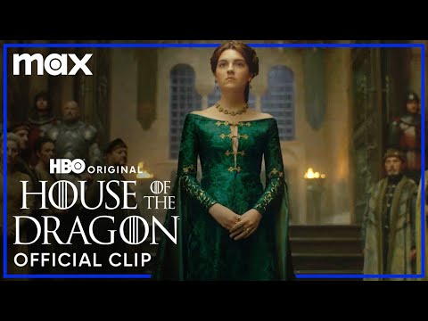 Alicent Hightower Makes A Grand Entrance | House of the Dragon | Max