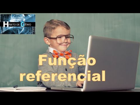funções da linguagem função referencial