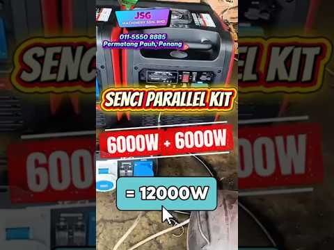 SENCI GENERATOR PARALLEL KIT 6000W + 6000W = 12000W
