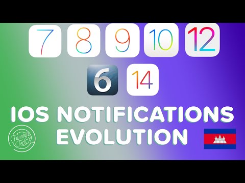 iOS Notifications Center Evolution 🤍