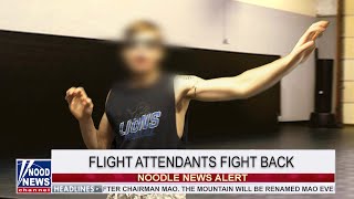 Flight Attendant Self-Defense School - A News Parody