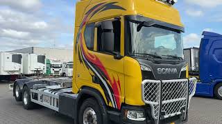 Грузовик шасси Scania R650 V8 6x2 WB 4.95mtr Retarder Full Air | Изображение 4 - Autoline