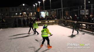 Lotmerk na ledu - mini hokej v Ljutomeru
