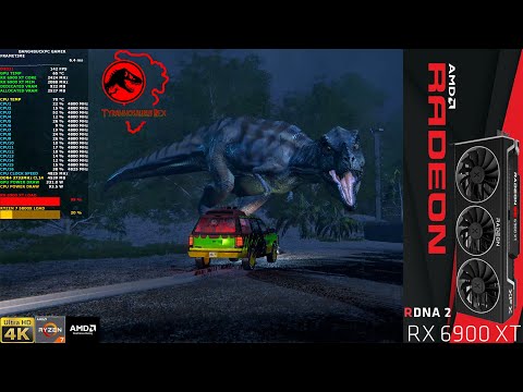 T REX Breakout Demo Very High Settings 4K | RX 6900 XT | Ryzen 7 5800X