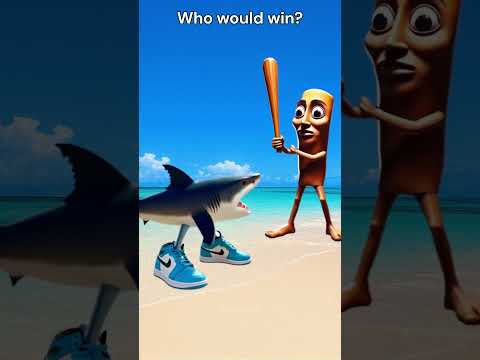 Tralalero Tralala vs Tung Tung Tung Sahur - Who would win the battle?🦈🤪 #funny #meme #brainrot