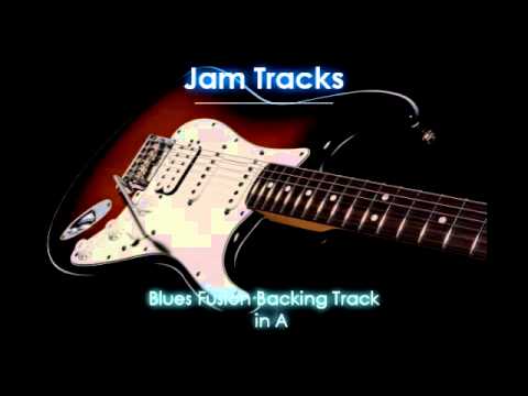 Funk Blues Fusion Guitar Backing Track (A)