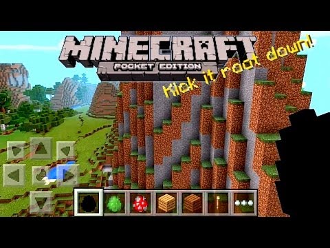 Minecraft Pocket Edition 0.90 Review - Infinite Worlds, Biomes