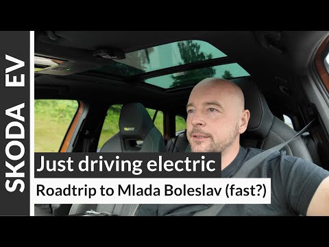 Driving my Skoda EV "home" to the Czech Republic - a road trip with short, quick charging stops