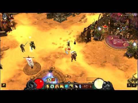 Diablo III - Reaper of Soul (Latency Gameplay Test) - Singapore to Asia Server
