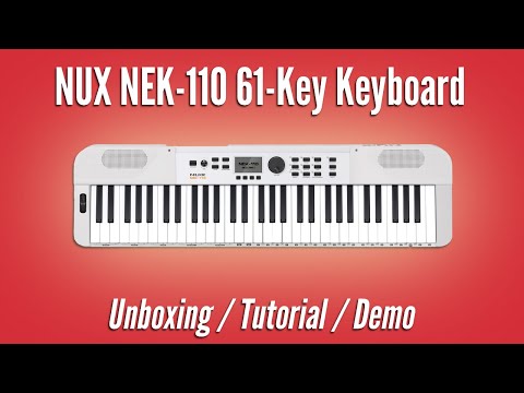 Обзор синтезатора Nux NEK-110