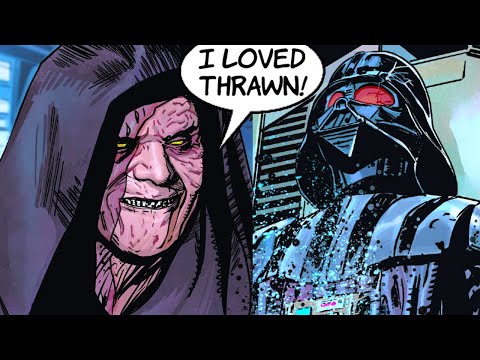 SIDIOUS ADMITS TO DARTH VADER THAT HE MISSES THRAWN!(CANON) - Star Wars Comics Explained